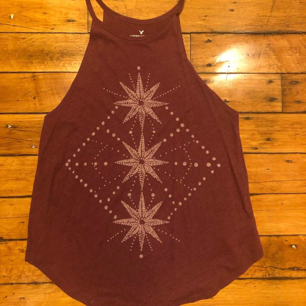 Maroon tank top!